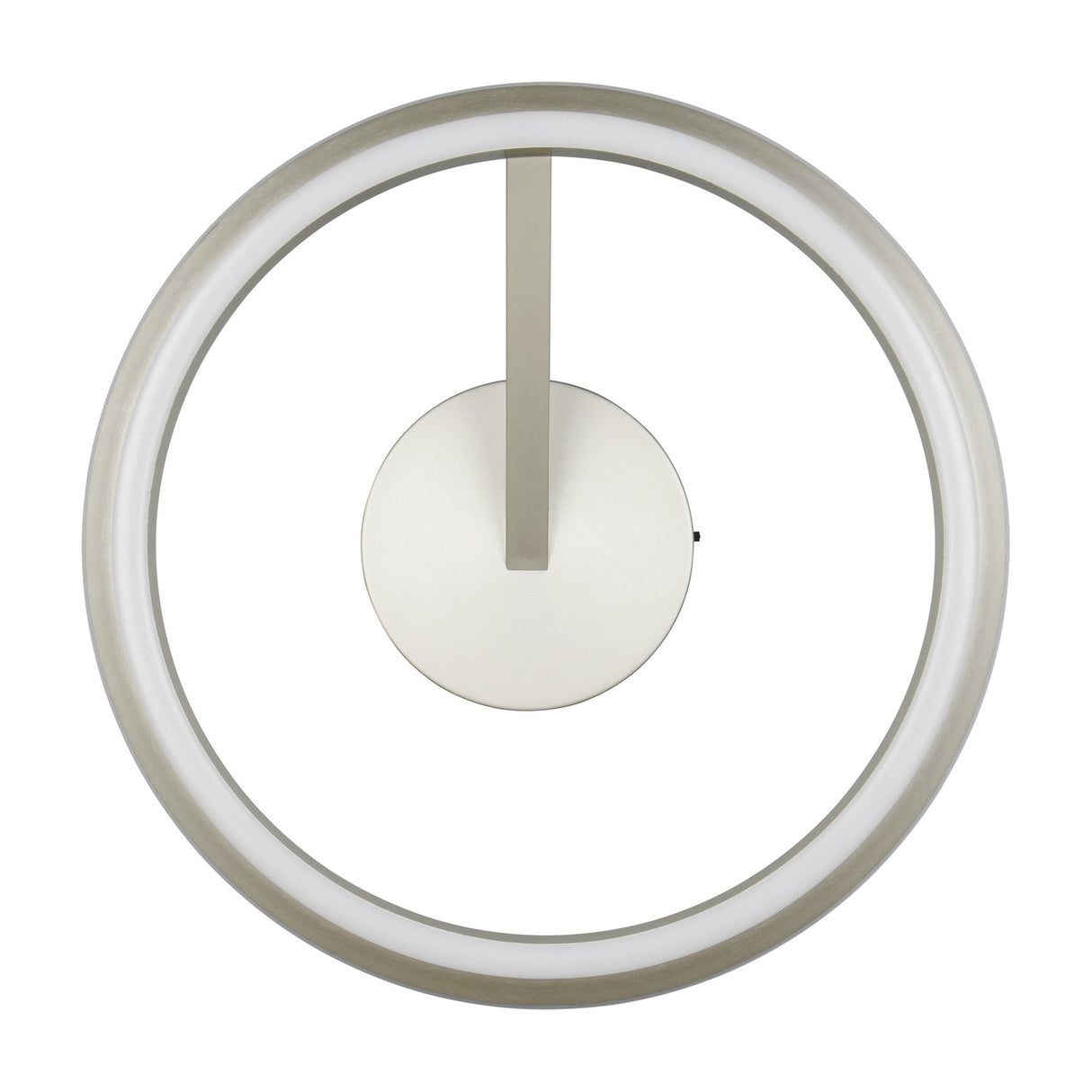 Amador LED Circular Ceiling Light – Satin Nickel