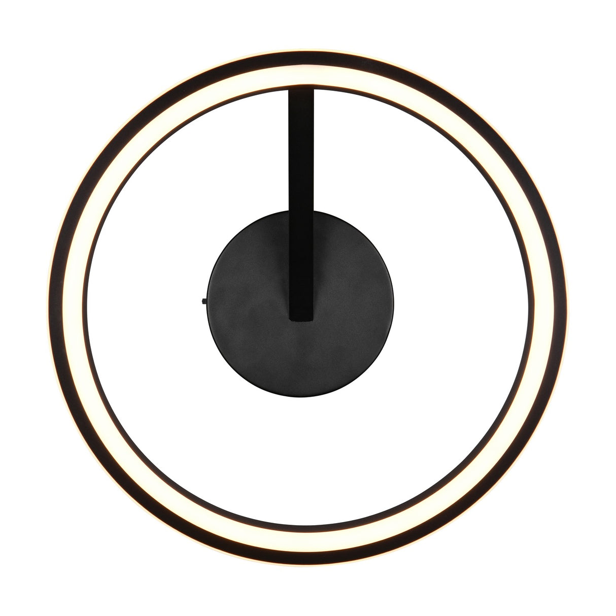 Amador LED Circular Ceiling Light – Matt Black
