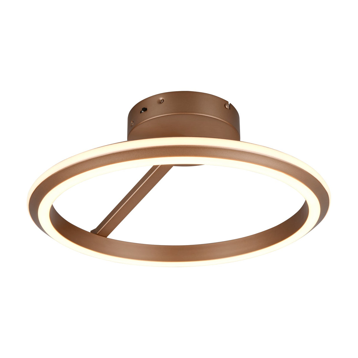 Amador LED Circular Ceiling Light – Coffee