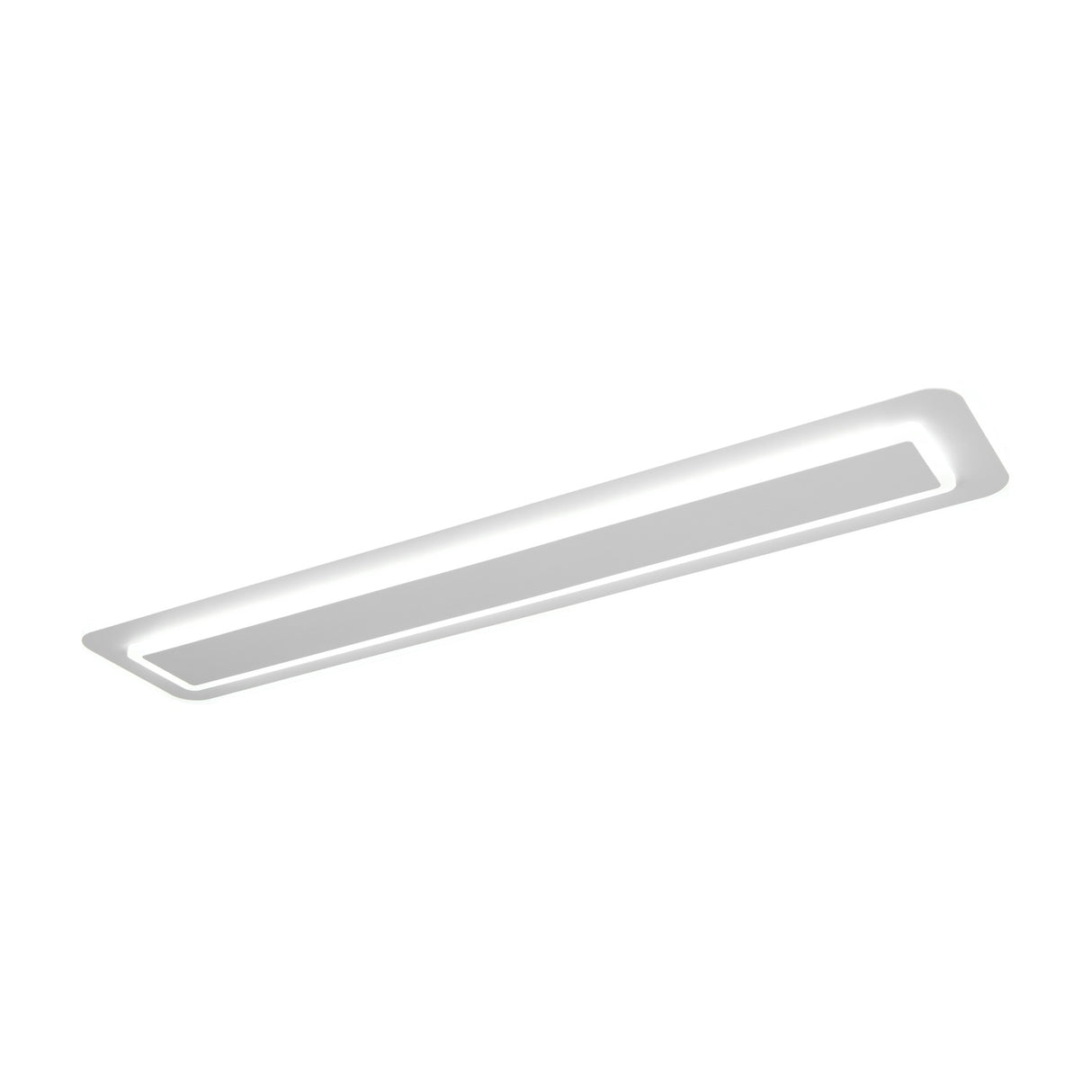 Riva LED Linear 90cm Ceiling Light – Matt White