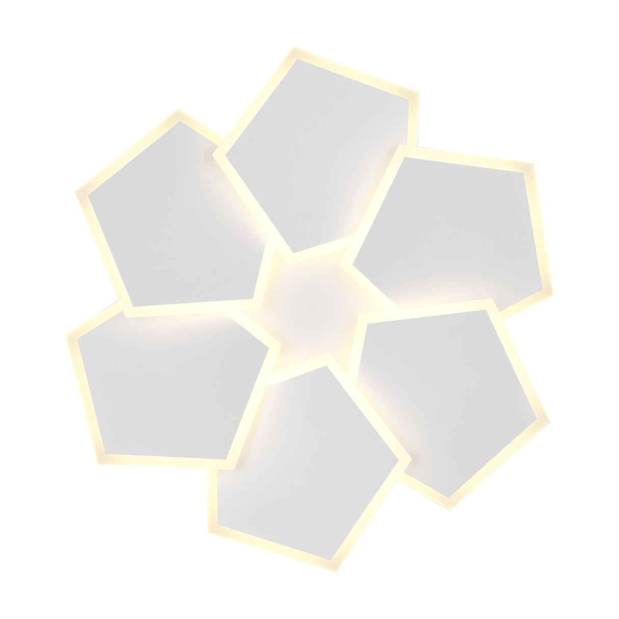 Zaya 7 Light LED Remote Control Chandelier – Matt White
