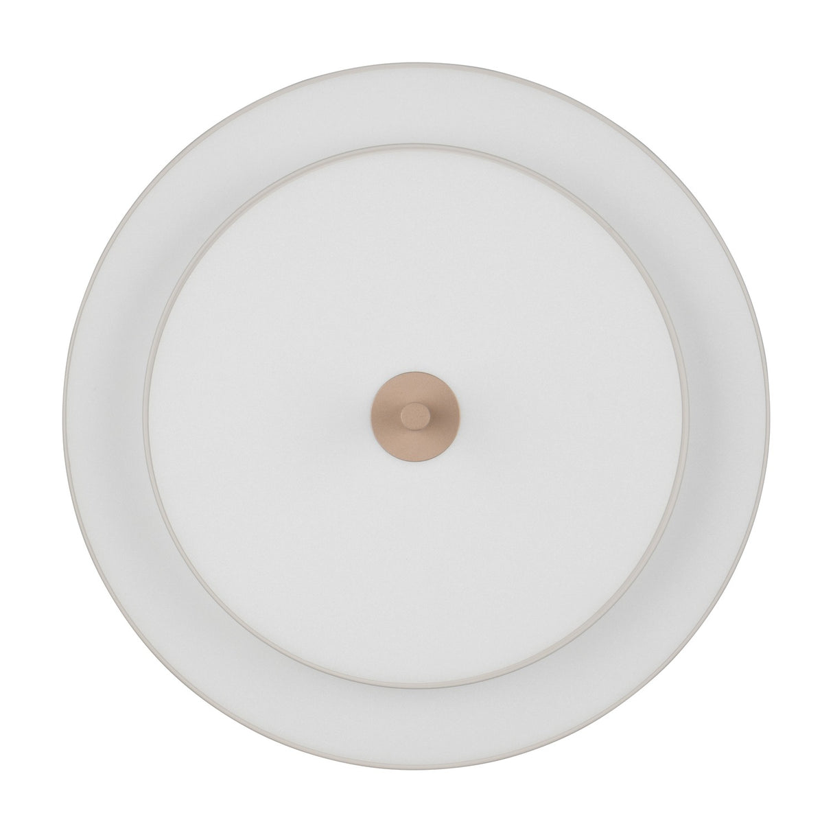 Keaton LED Round Ceiling Light – Warm Grey