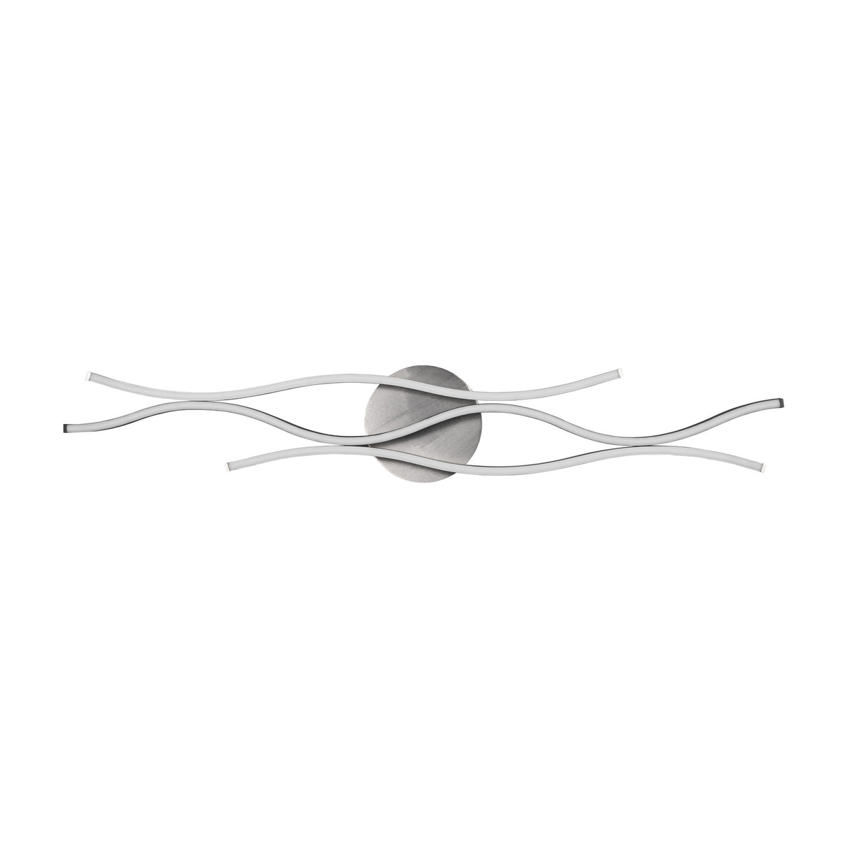 Blaze 2 Light LED Linear Ceiling Light – Brushed Aluminium