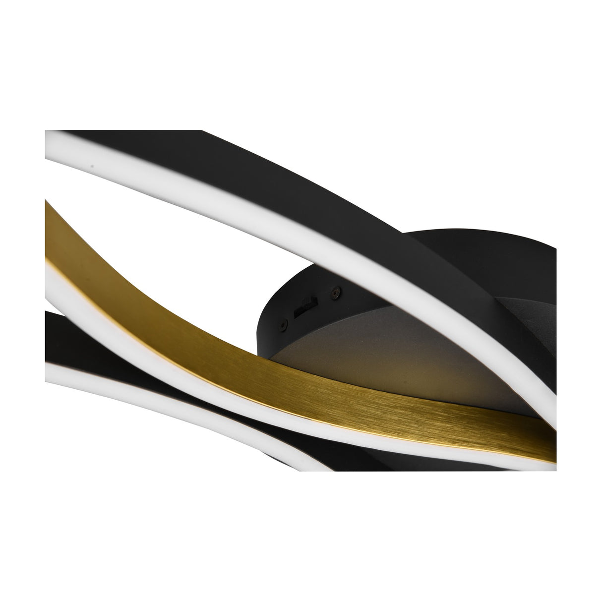 Blaze 2 Light LED Linear Ceiling Light – Satin Brass