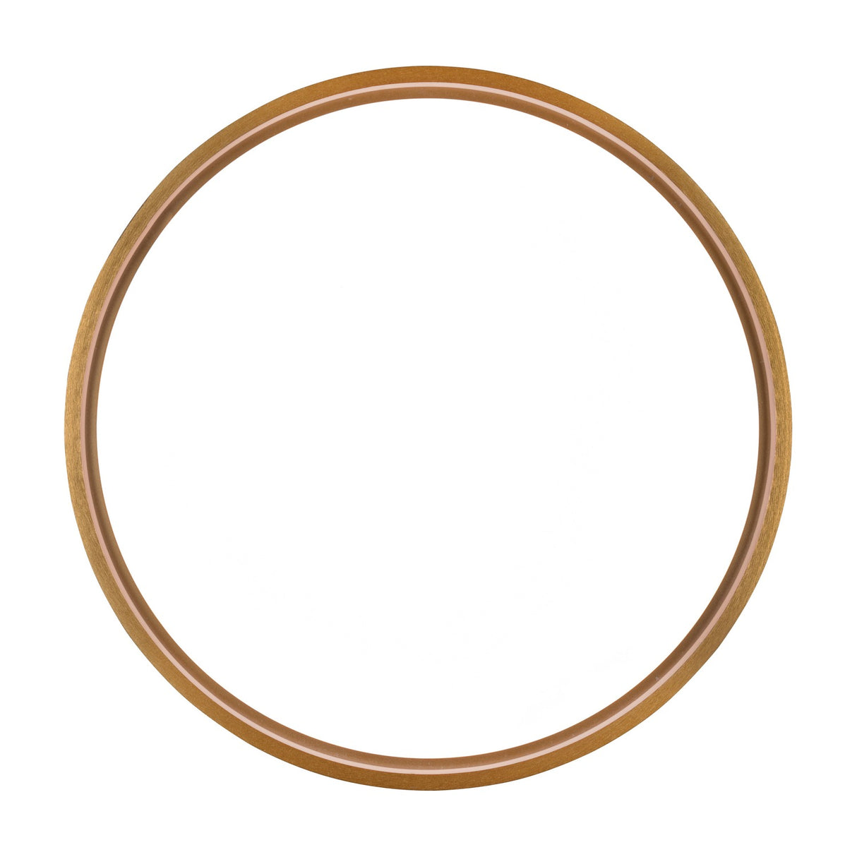 Doha LED Round Ceiling Light – Satin Brass