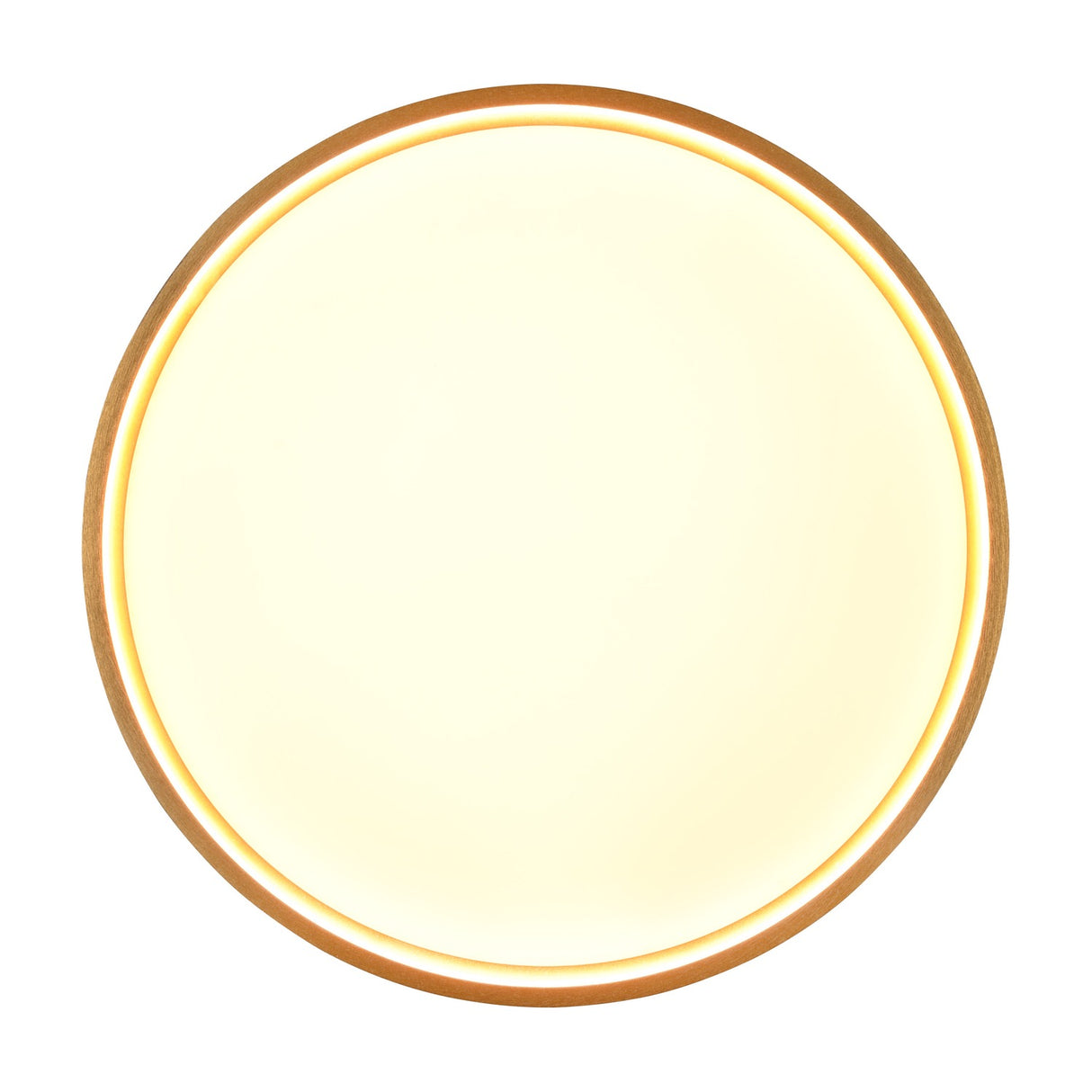 Doha LED Round Ceiling Light – Satin Brass