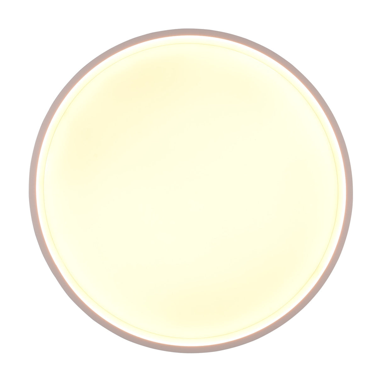 Doha LED Circular Ceiling Light – Matt White