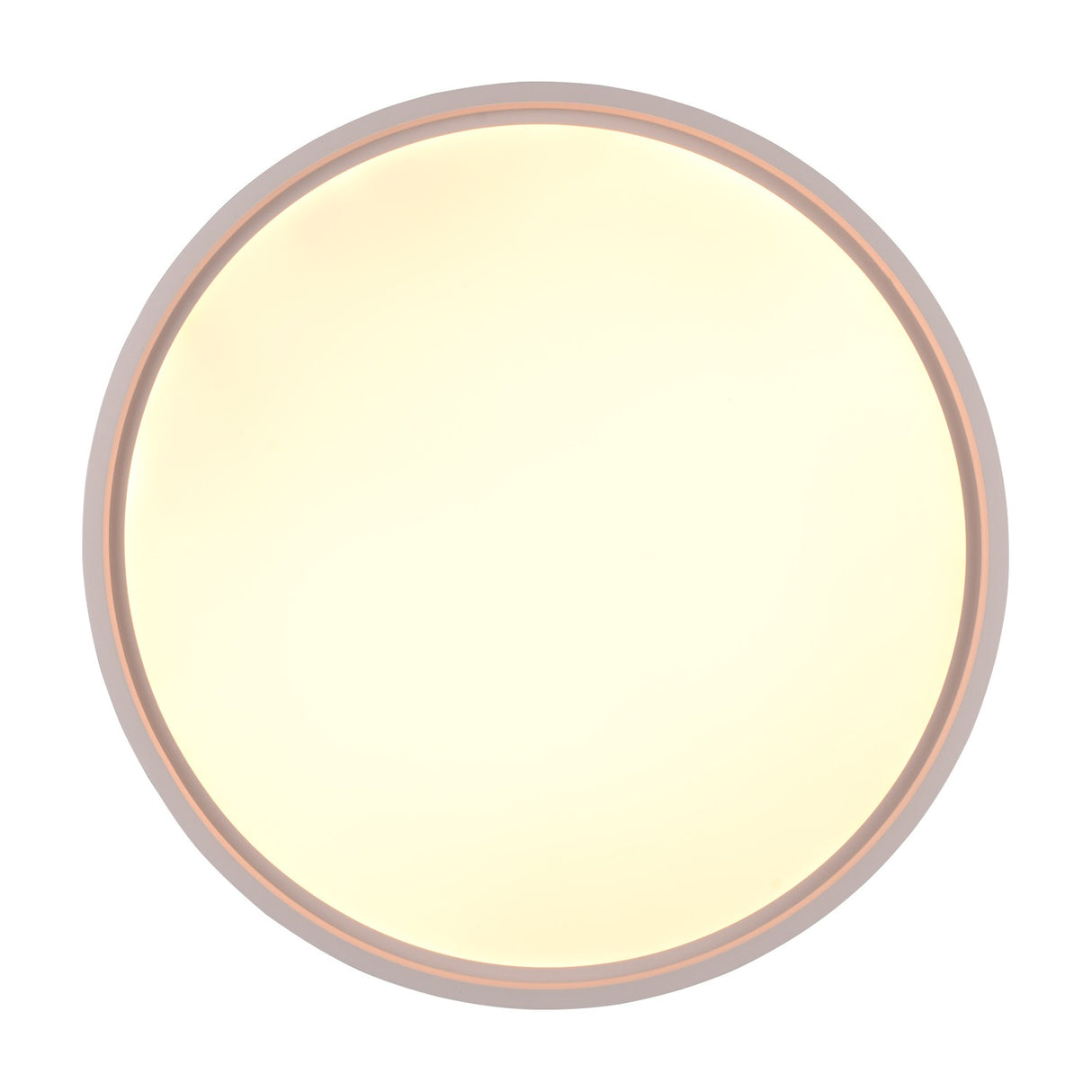 Doha LED Circular Ceiling Light – Matt White
