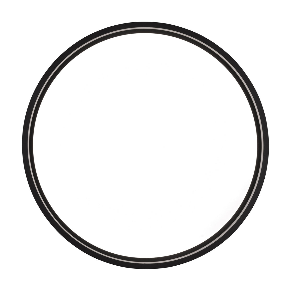 Doha LED Round Ceiling Light – Matt Black