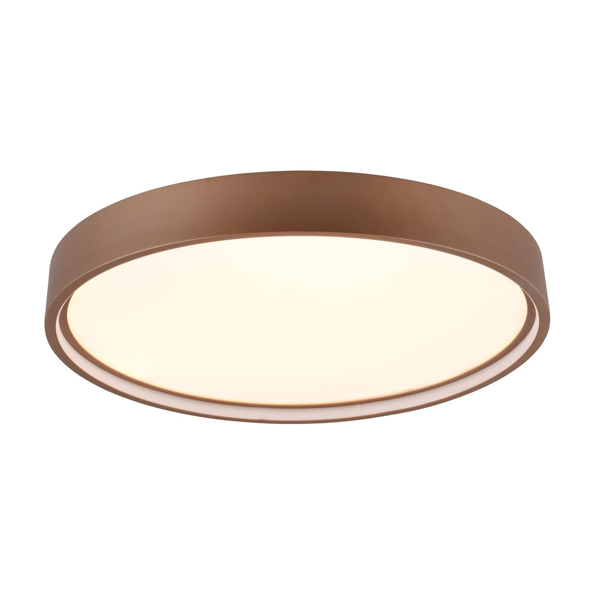 Doha LED Circular Ceiling Light – Coffee