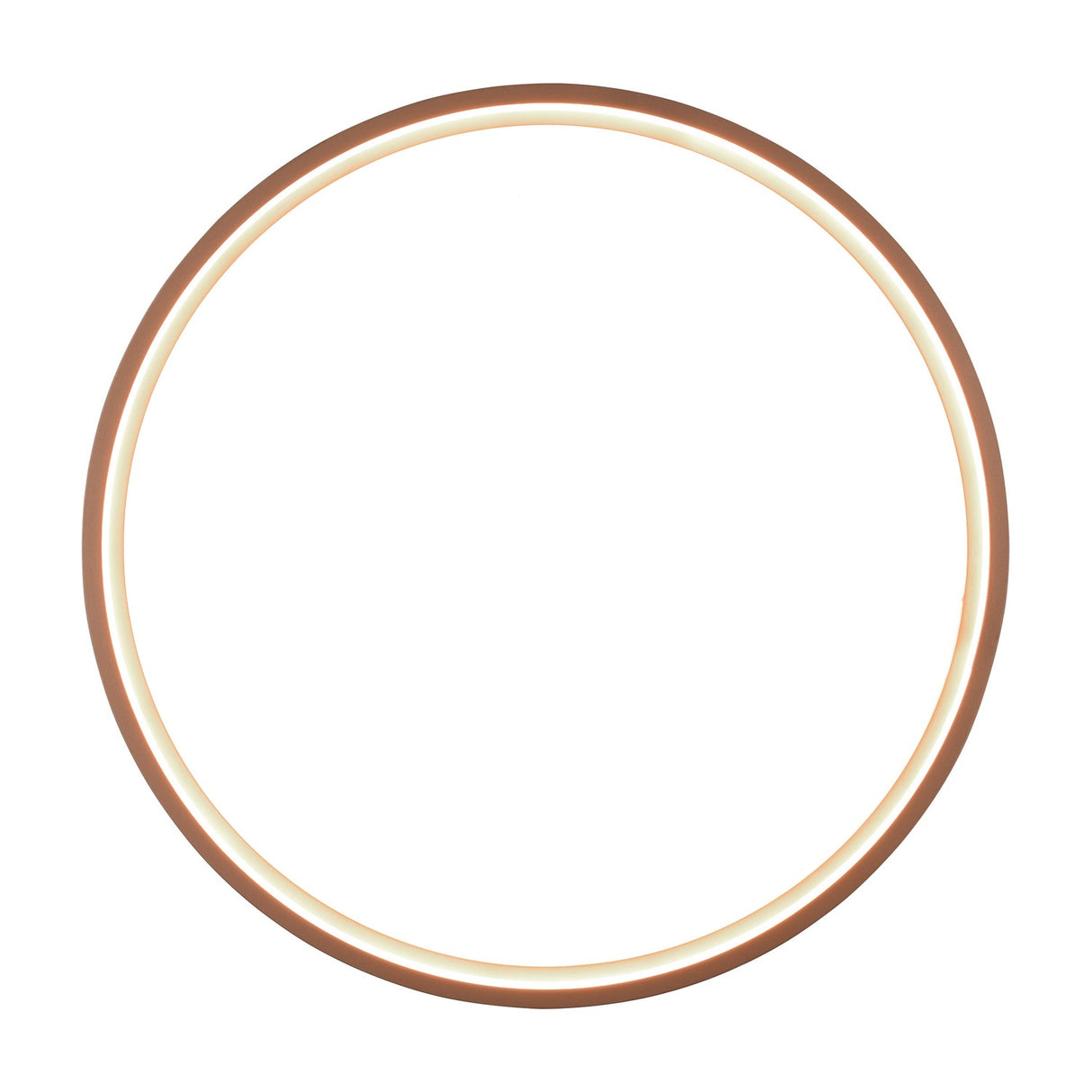 Doha LED Circular Ceiling Light – Coffee