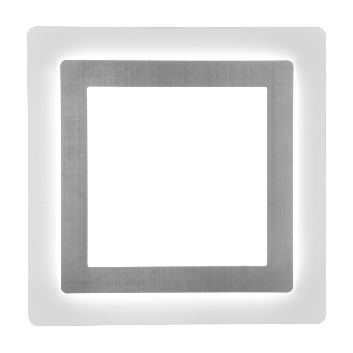 Morgan LED Square Ceiling Light – Satin Nickel