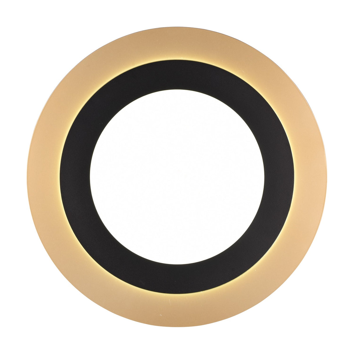 Morgan LED Remote Control Ceiling Light – Black & Gold