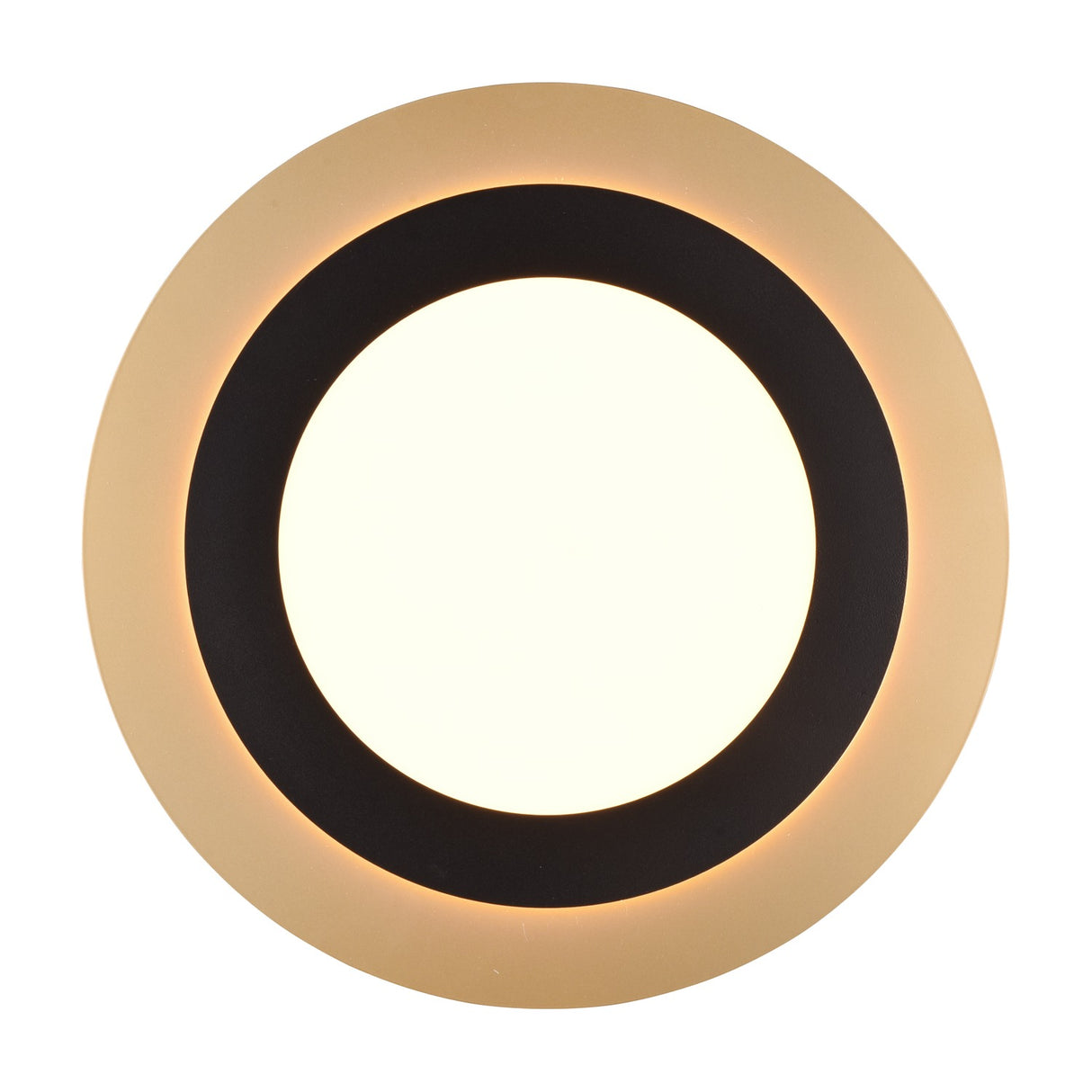 Morgan LED Remote Control Ceiling Light – Black & Gold