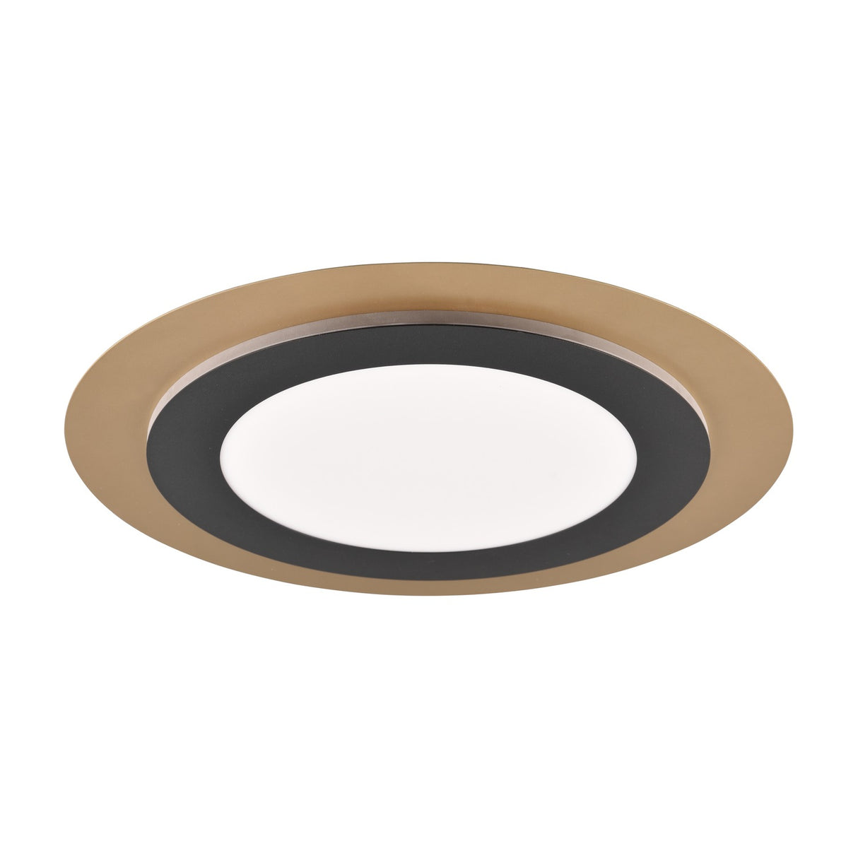 Morgan LED Remote Control Ceiling Light – Black & Gold