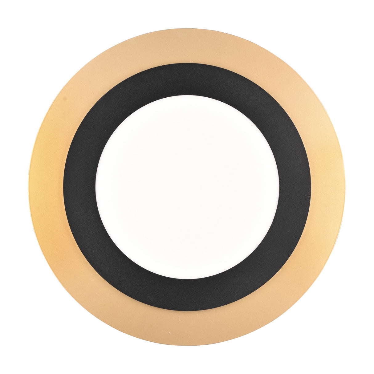 Morgan LED Remote Control Ceiling Light – Black & Gold