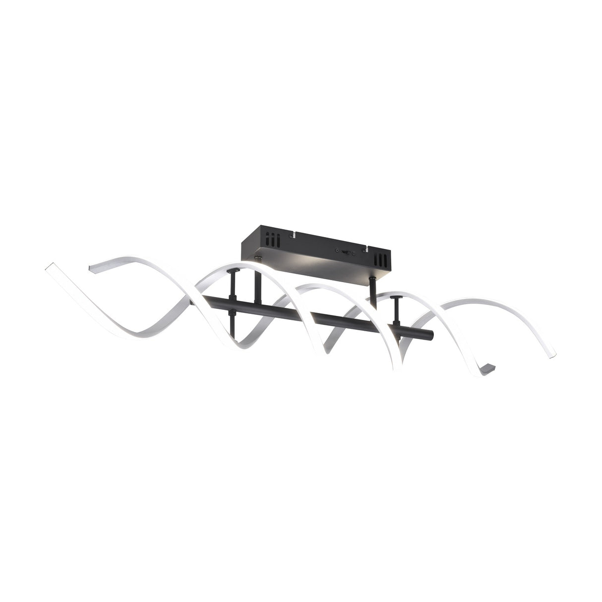 Sequence LED Ceiling Light – Brushed Aluminium