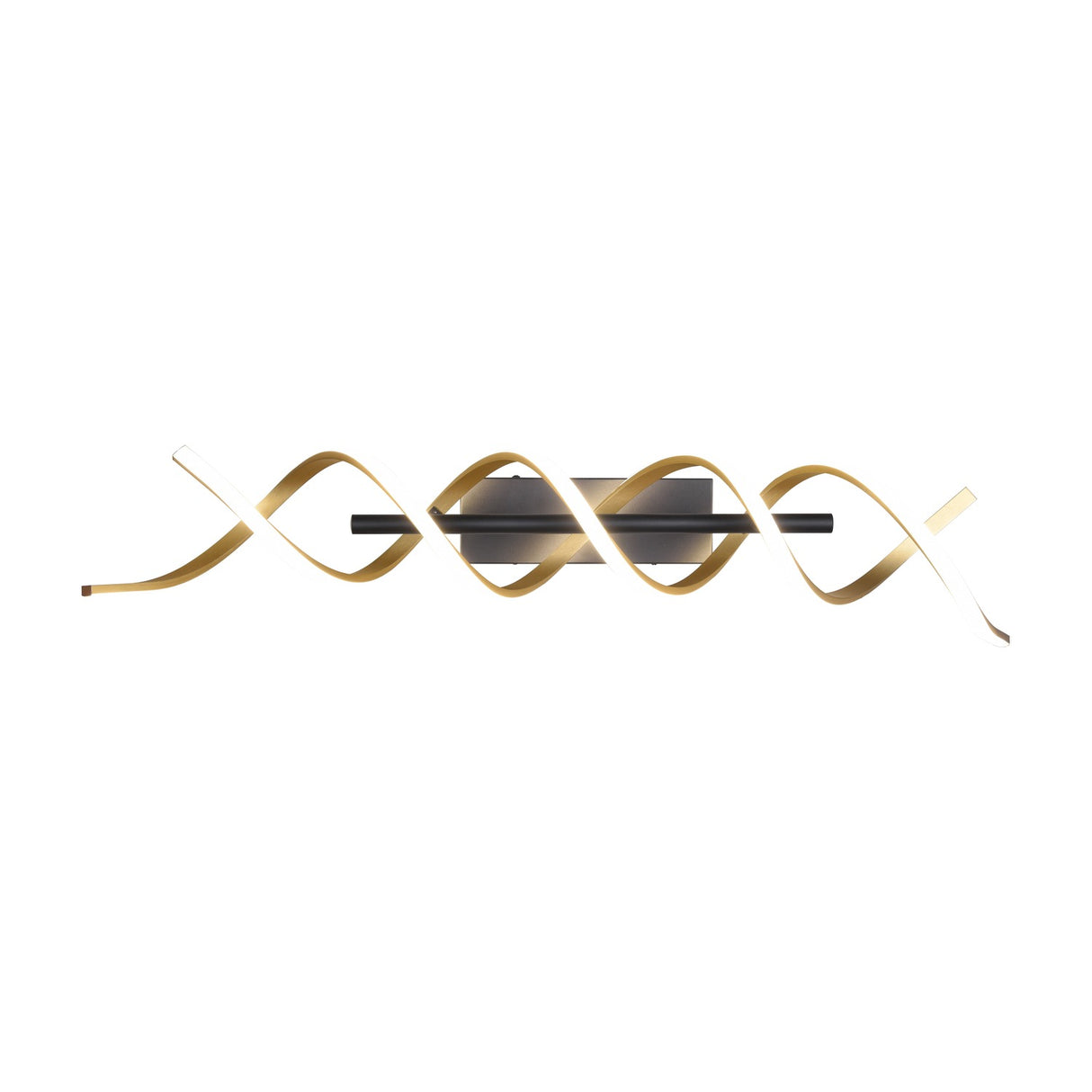 Sequence LED Ceiling Light – Satin Brass