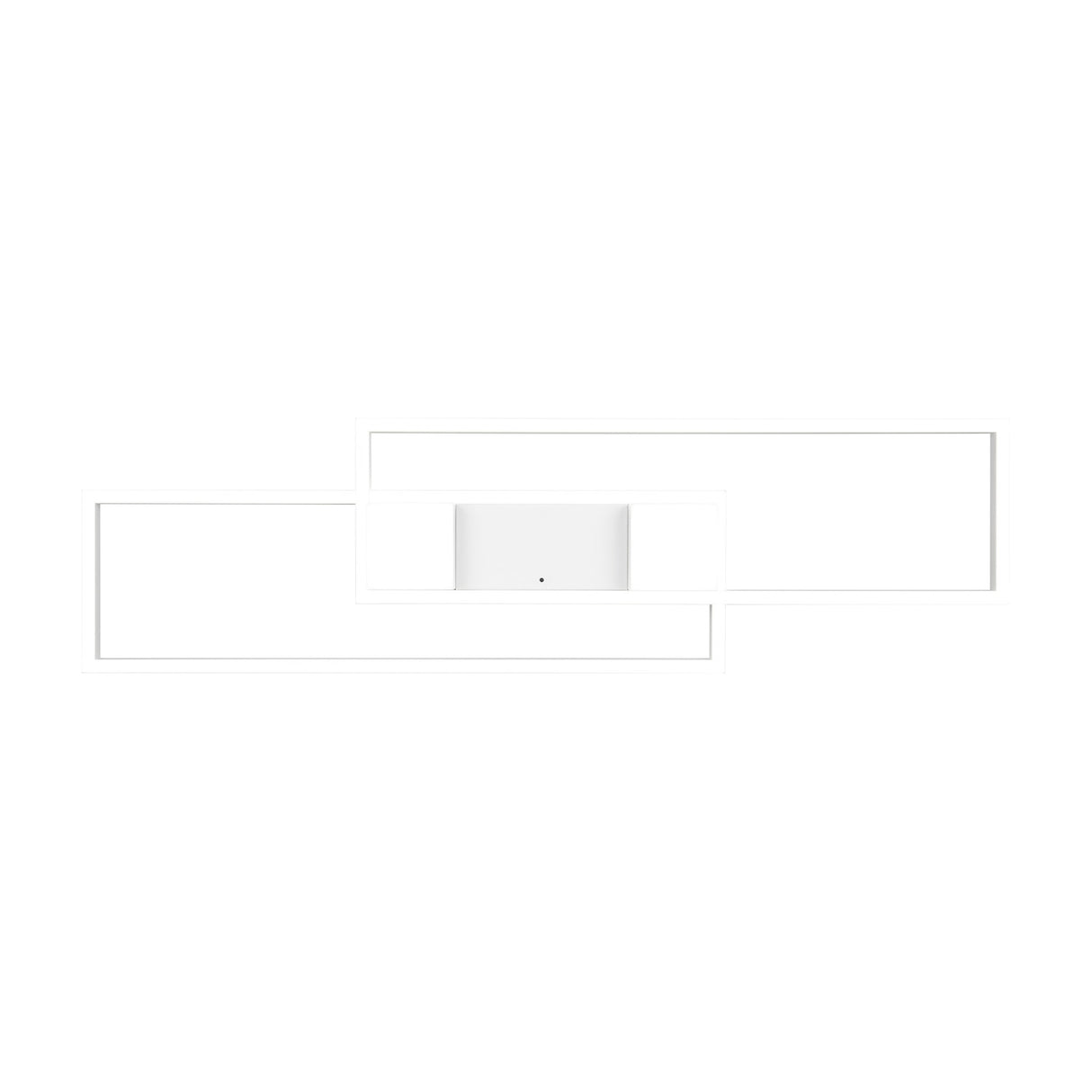 Albany 2 Light LED Circular Ceiling Light – Matt White