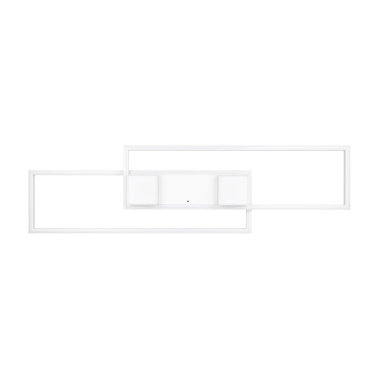 Albany 2 Light LED Circular Ceiling Light – Matt White