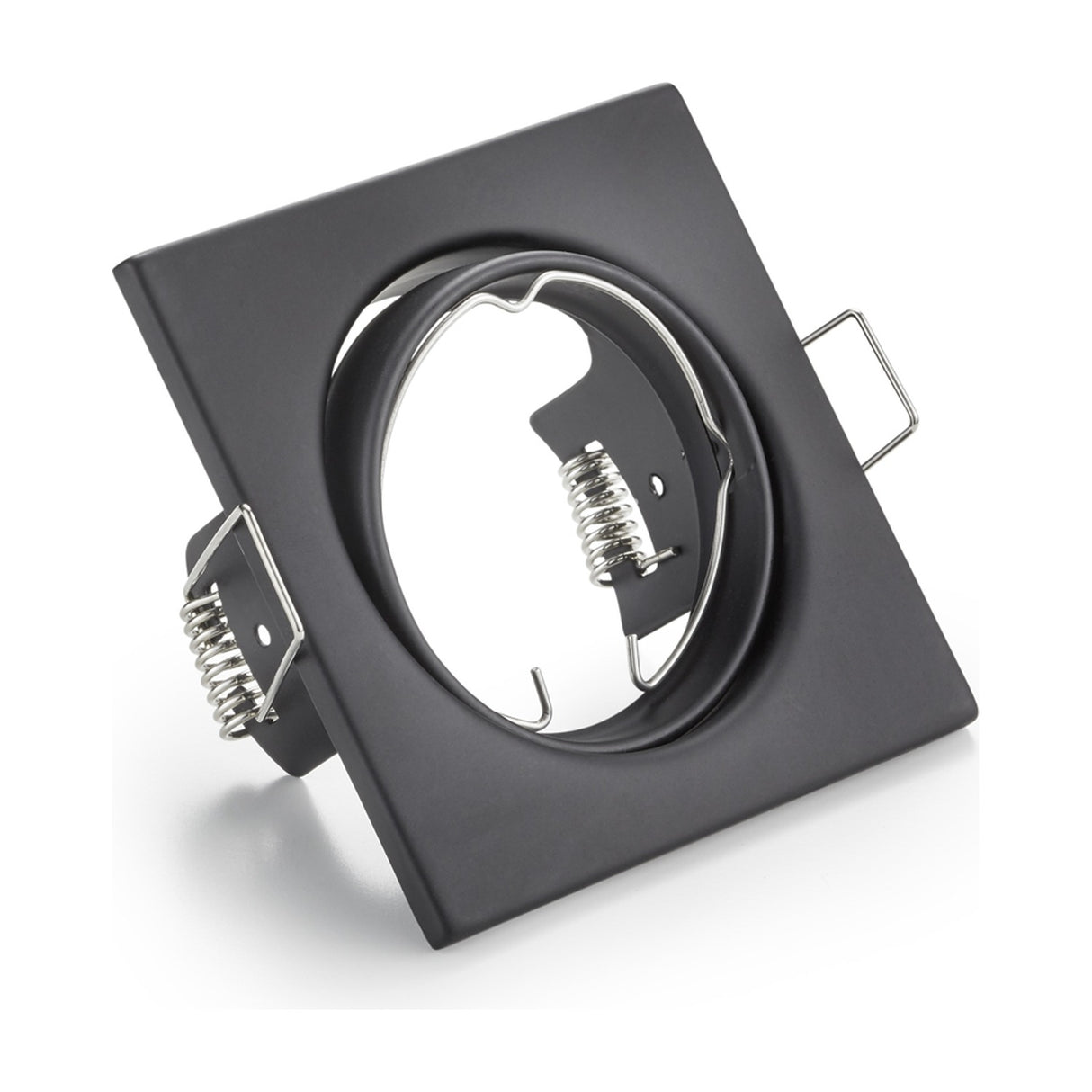 Jura Square Downlight – Matt Black