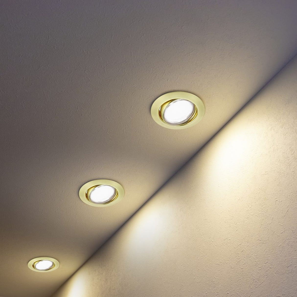 Jura Downlight – Satin Brass