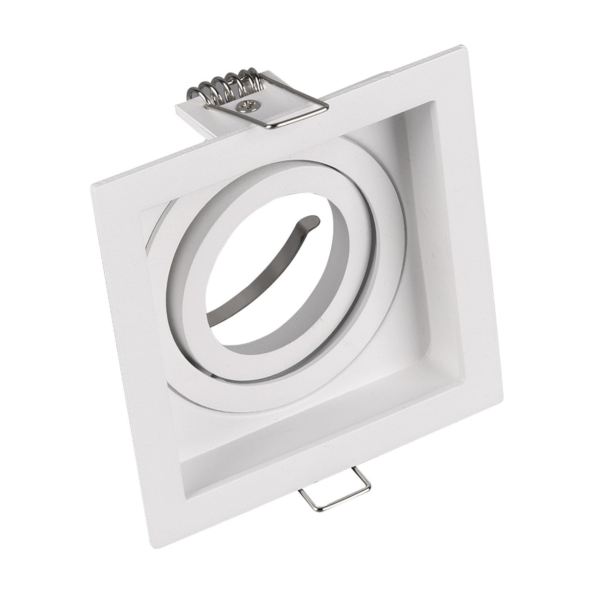 Kenai Square Downlight – Matt White
