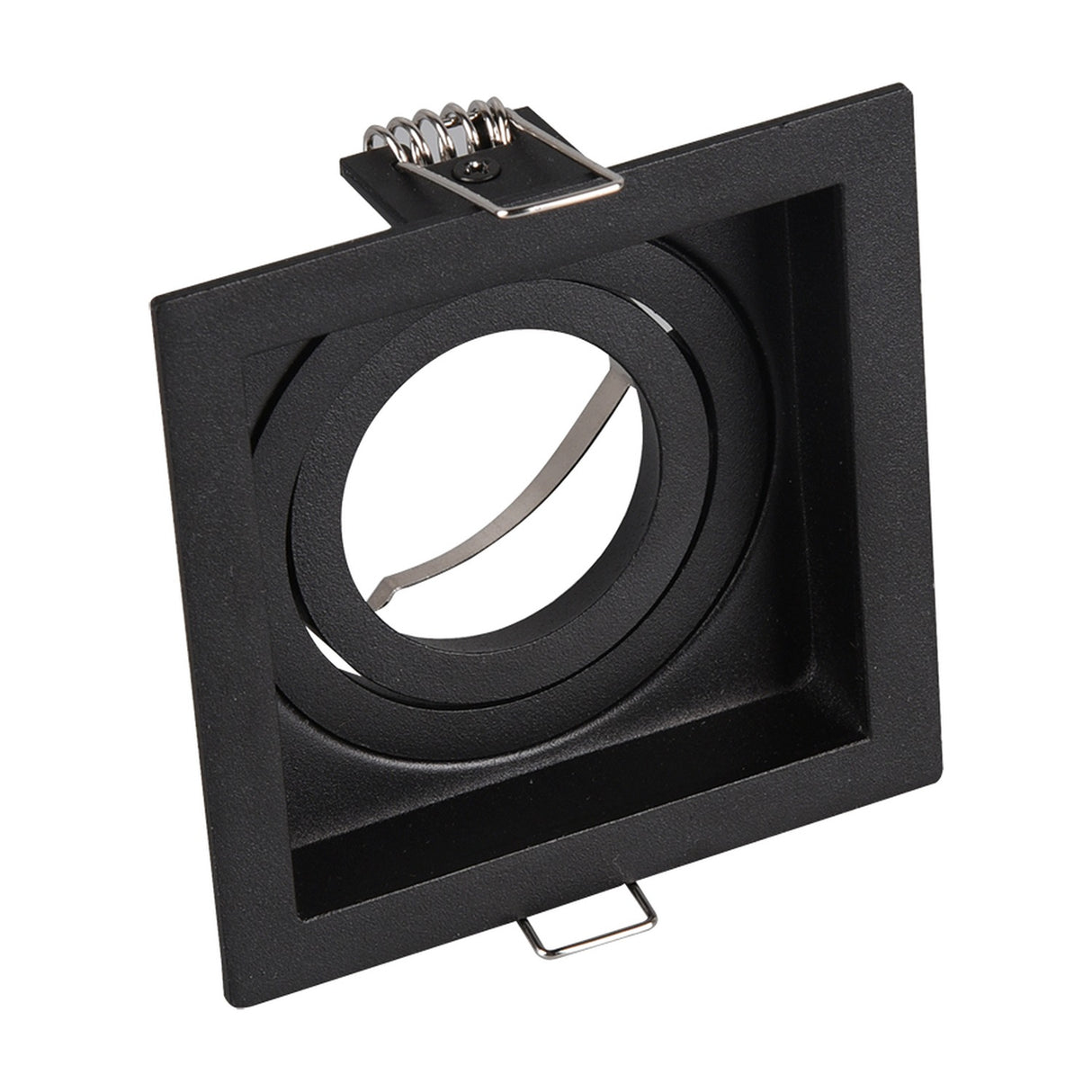Kenai Square Downlight – Matt Black