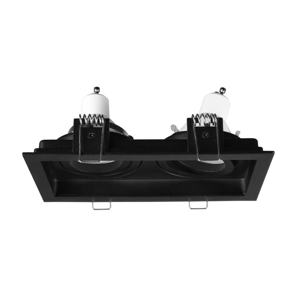 Kenai 2 Light Square Downlight – Matt Black