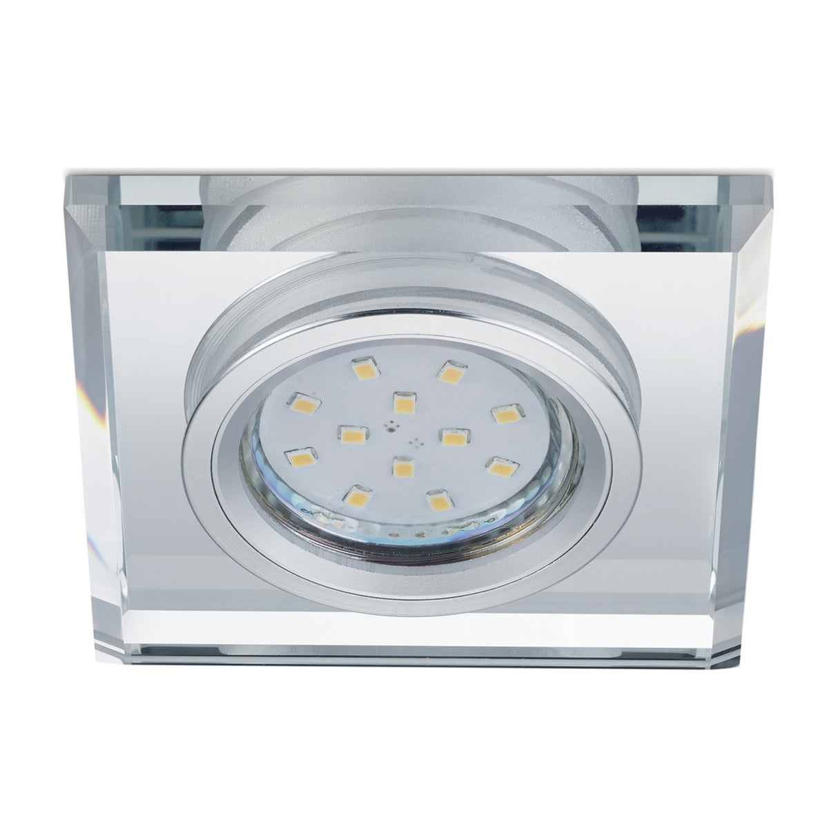 Pirin Square Downlight – Chrome