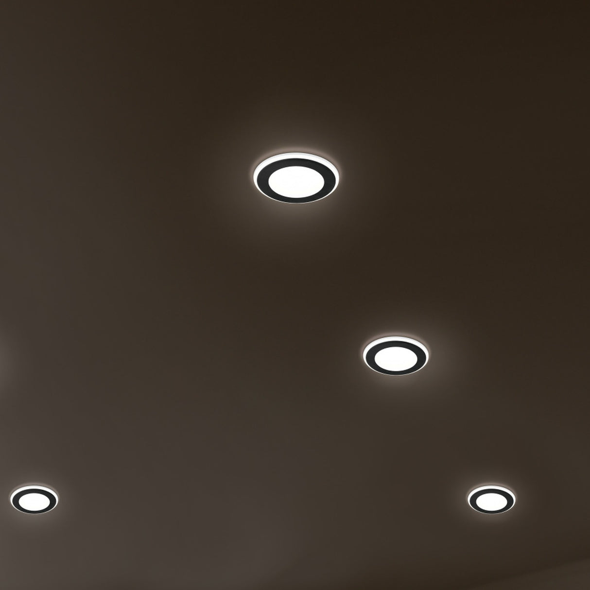 Aura 8cm LED Downlight – Matt Black