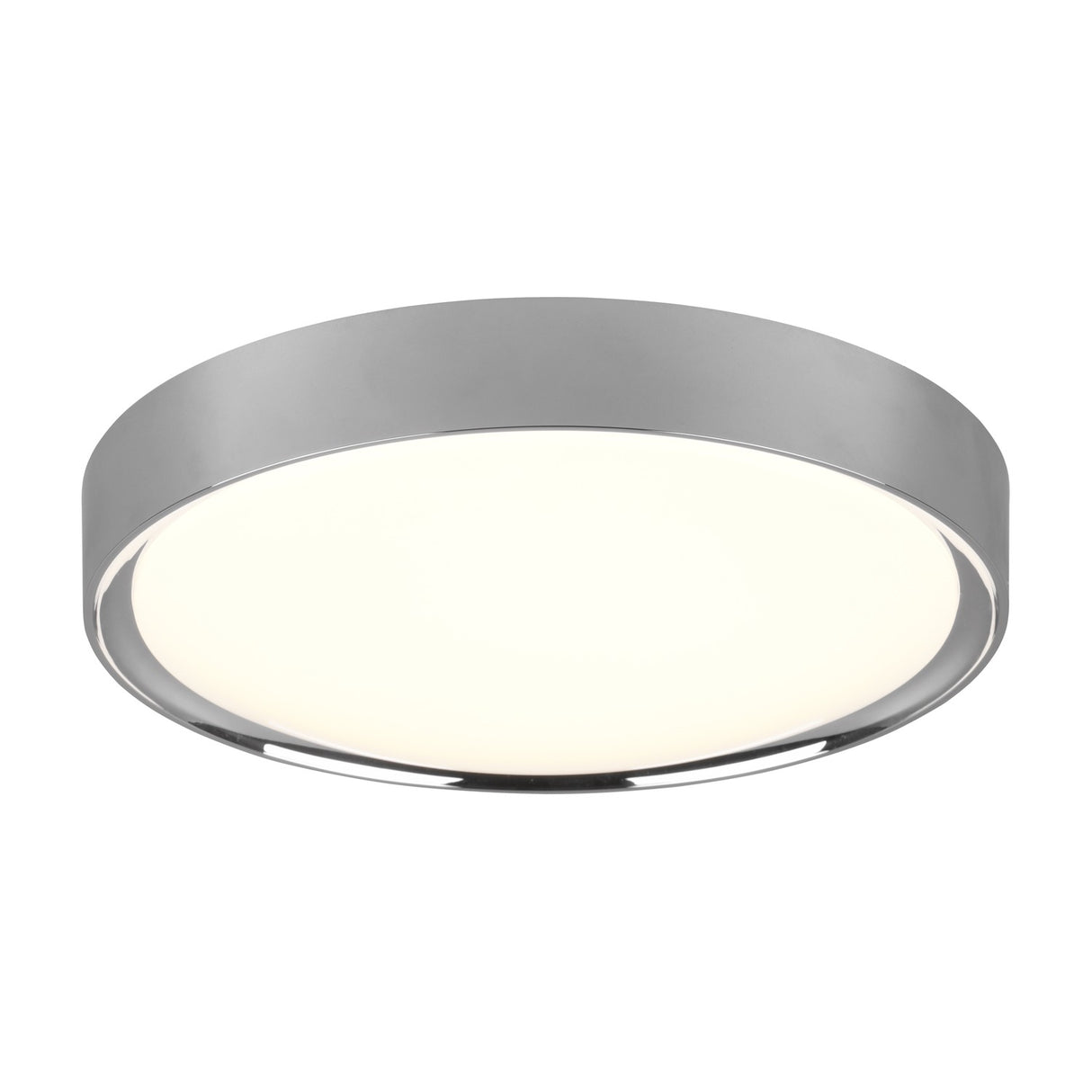 Clarimo LED Glass Ceiling Light – Chrome