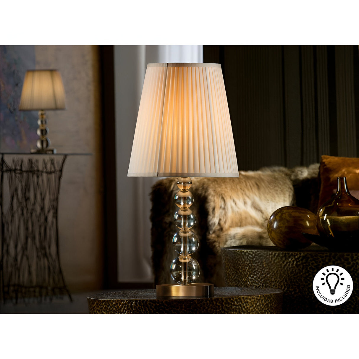 Mercury Table Lamp - Champagne
