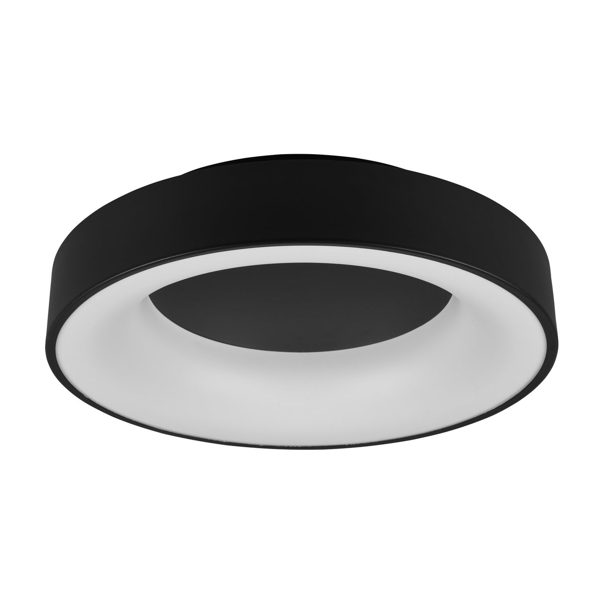 Girona LED Circular 45cm Ceiling Light – Matt Black