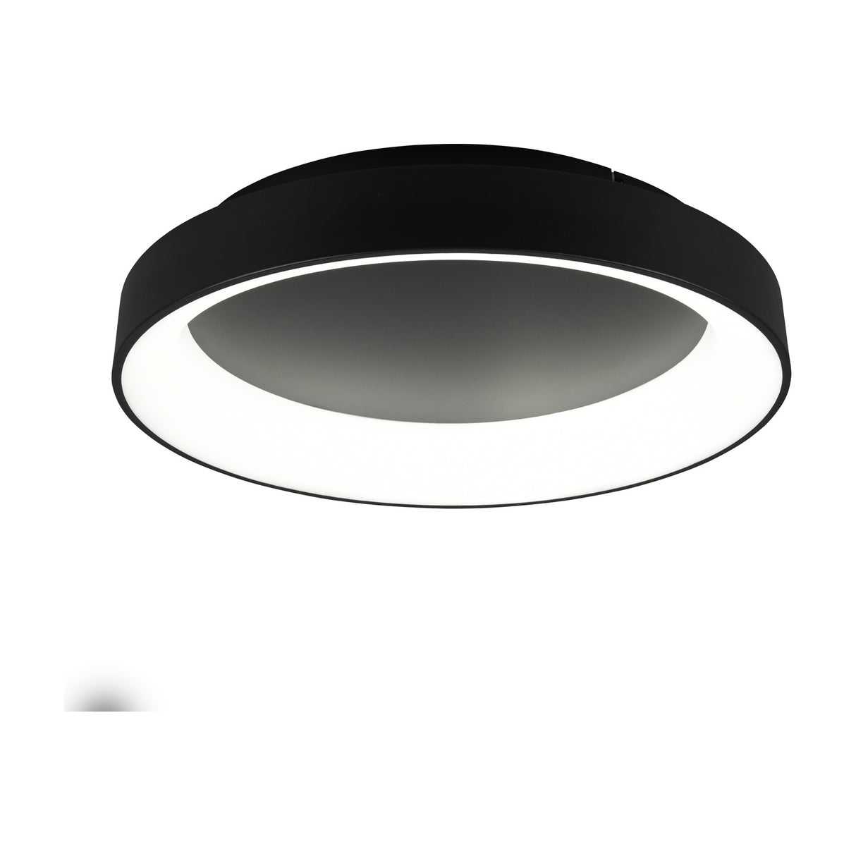 Girona LED Circular 60cm Ceiling Light – Matt Black