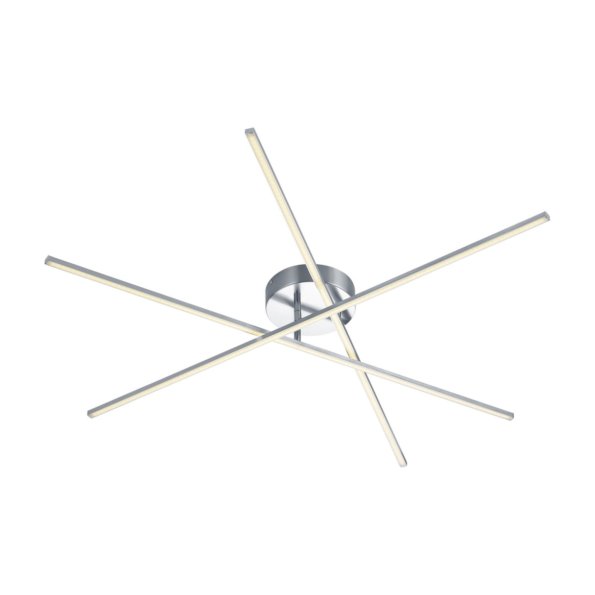 Tiriac 4 Light LED Ceiling Light – Satin Nickel