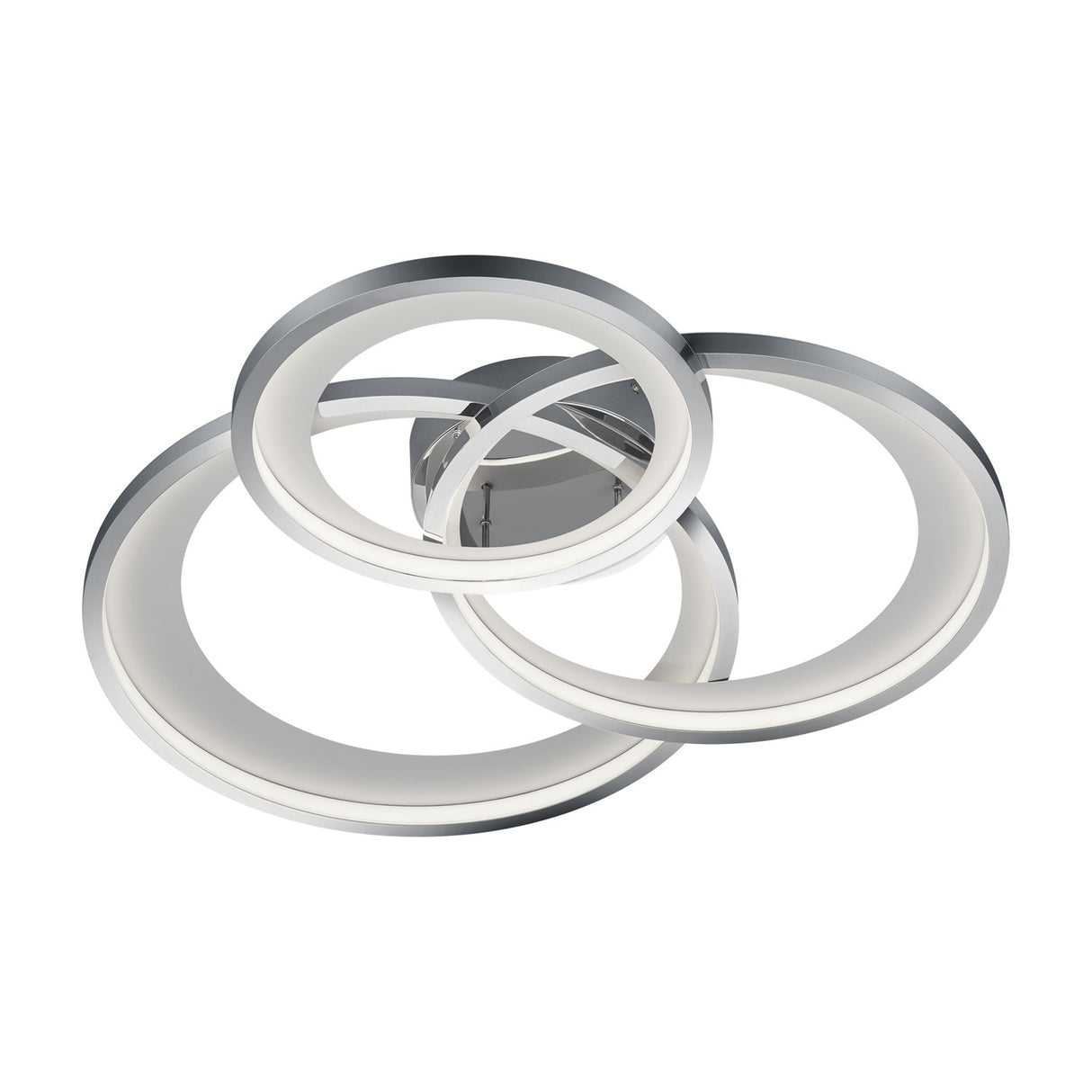 Granada 71.5cm LED Circular Ceiling Light – Chrome