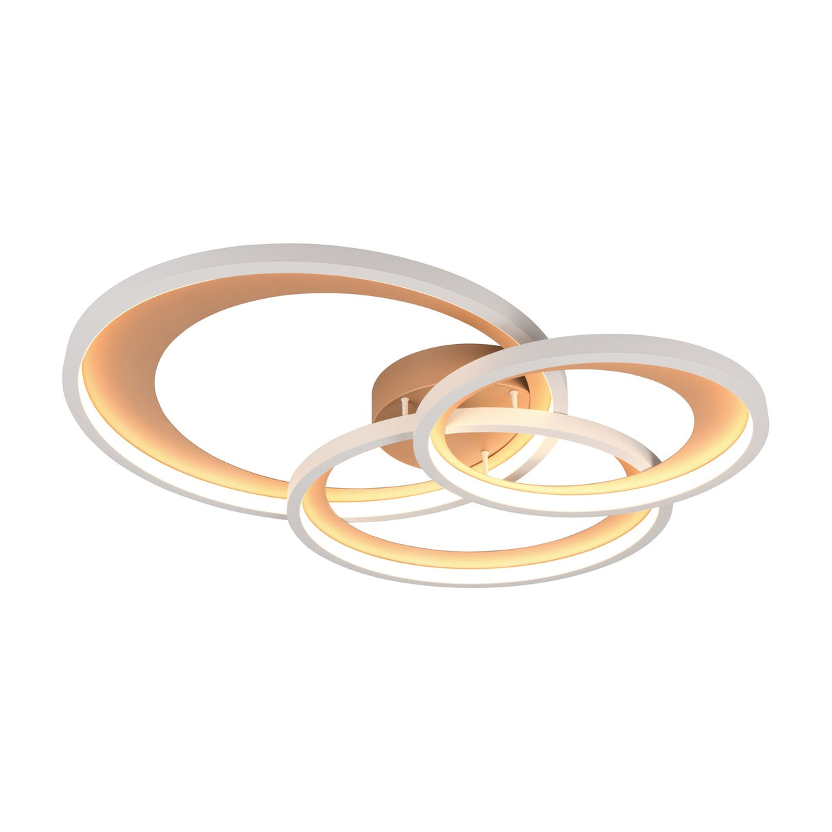 Granada 71.5cm LED Circular Ceiling Light – Coffee