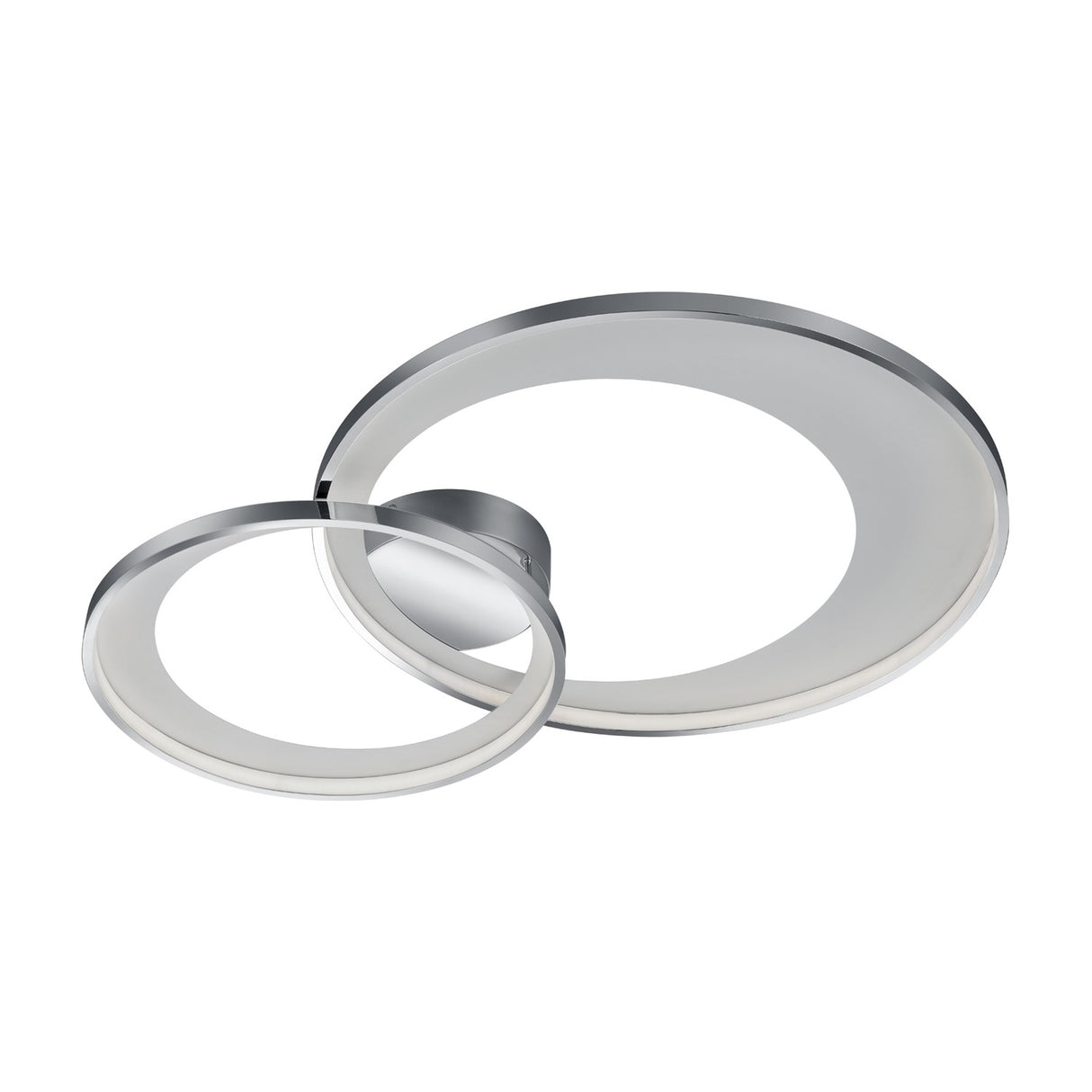 Granada 85cm LED Circular Ceiling Light – Chrome