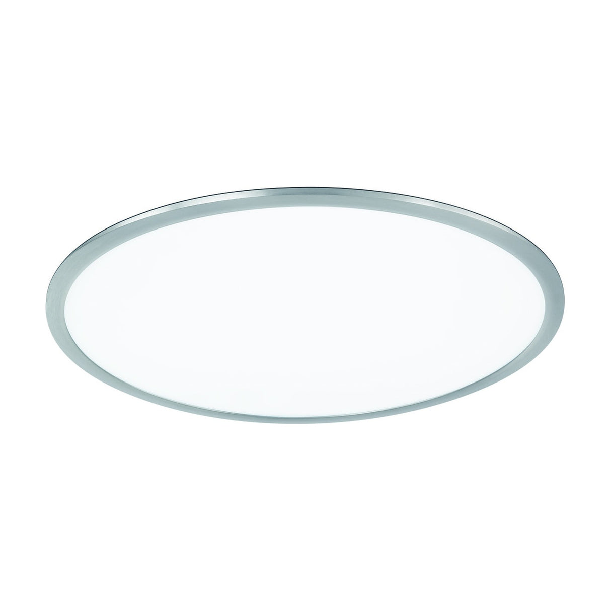 Phoenix LED Glass Disc 62cm Ceiling Light – Satin Nickel