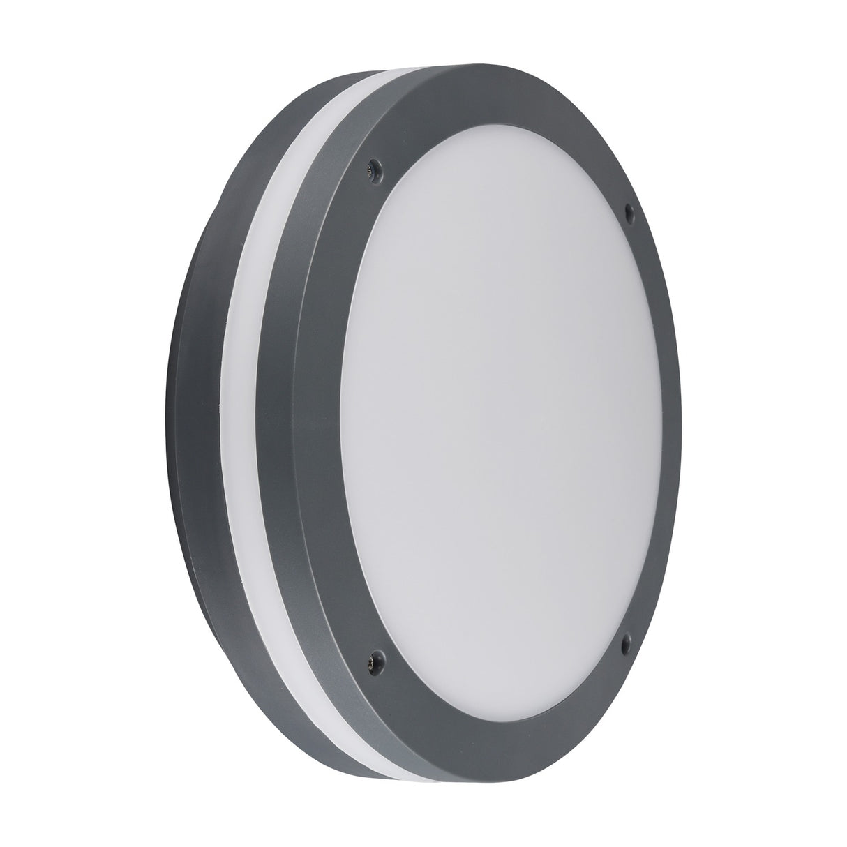 Piave LED Round PIR Ceiling Light – Anthracite