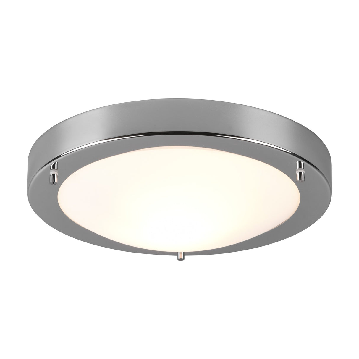 Condus Glass Ceiling Light – Chrome
