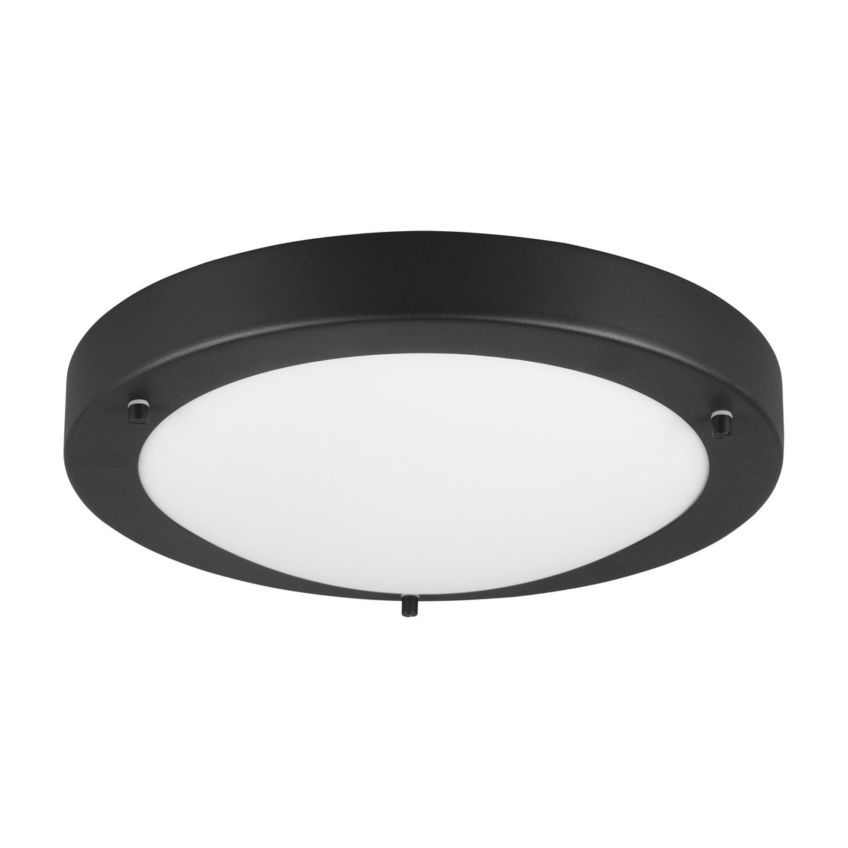 Condus Glass Ceiling Light – Matt Black