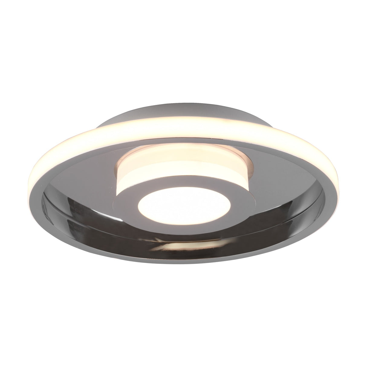 Ascari LED Round Ceiling Light – Chrome
