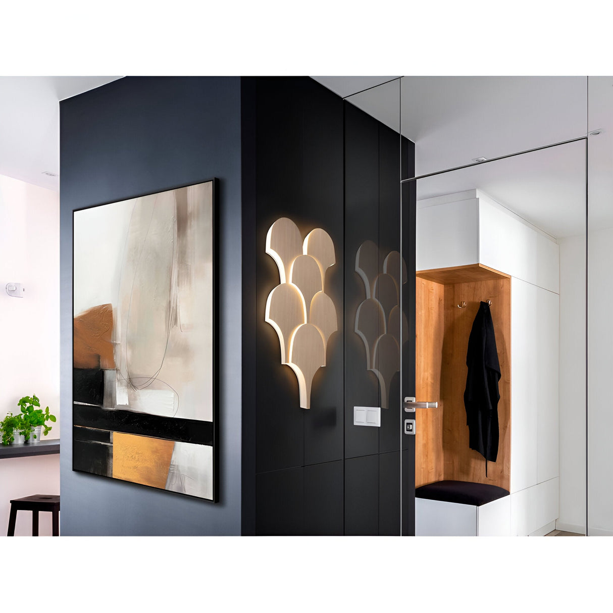 Serea Large LED Wall Light 6W 3000K - Gold