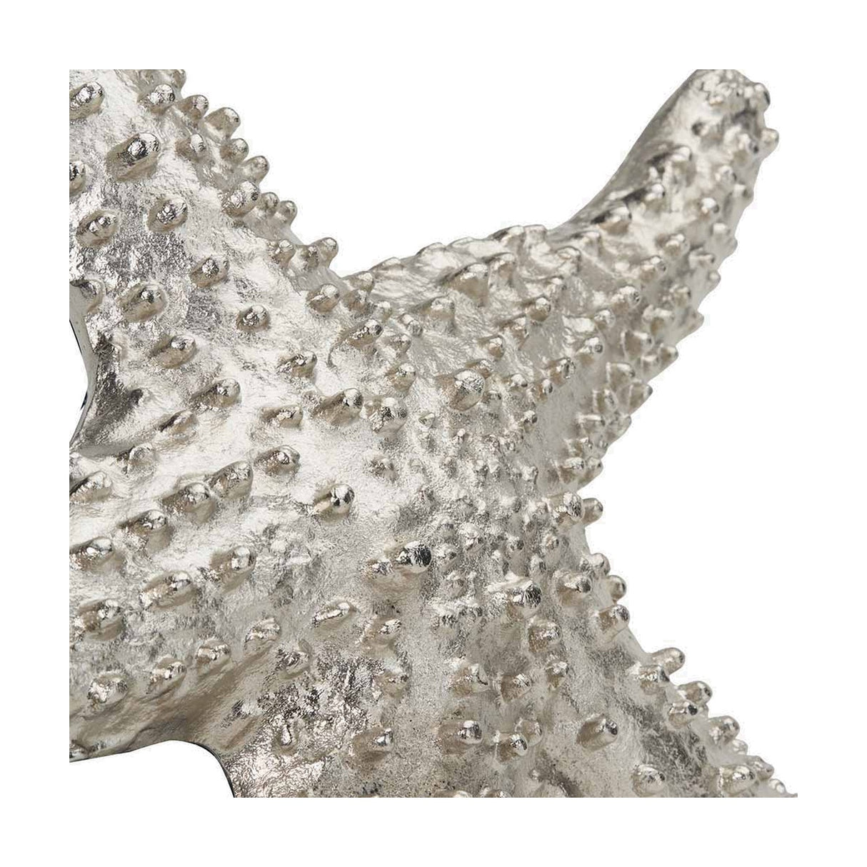 Silver Aluminium Starfish Ornament - 6cm