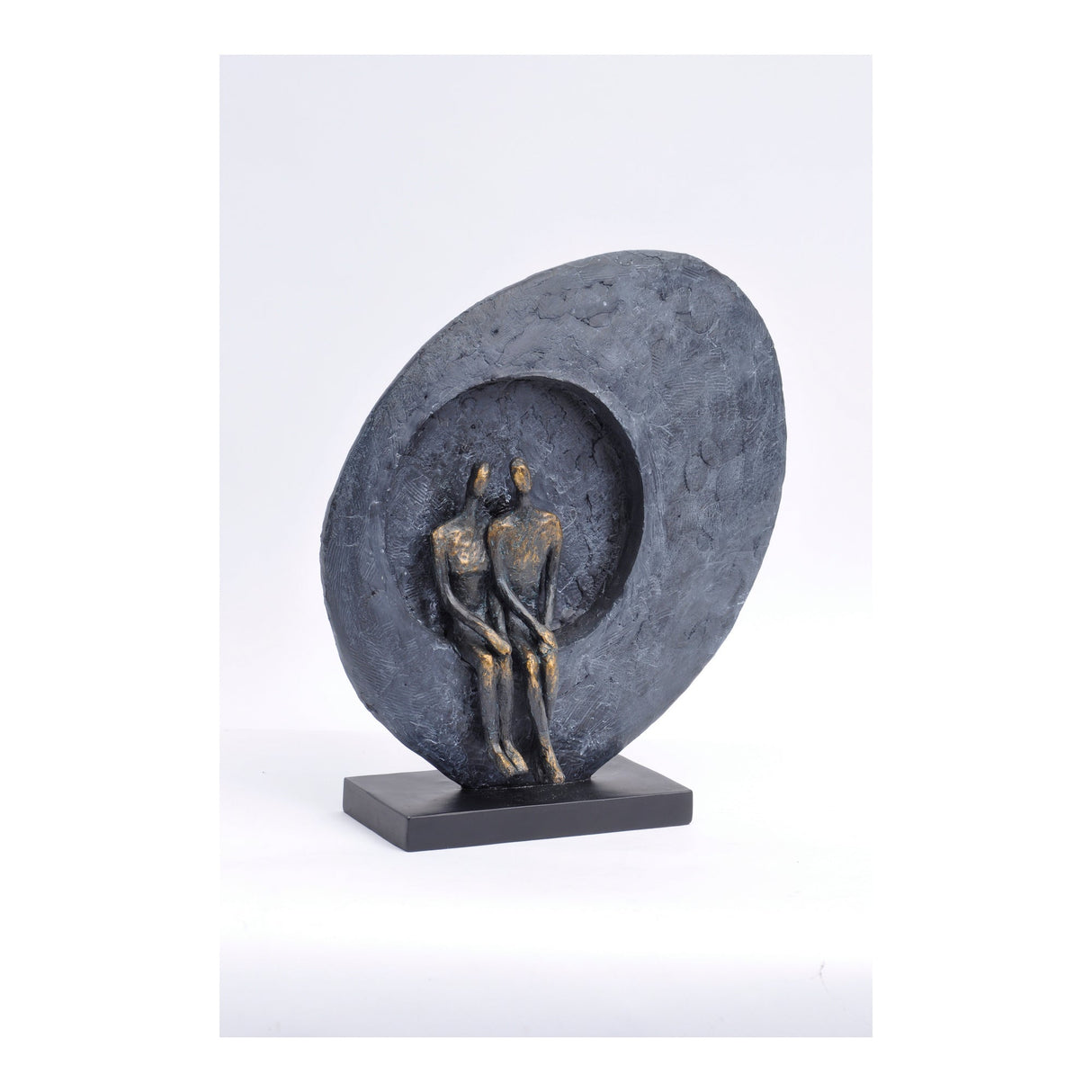 Abstract Couple Figurine - 33.3cm