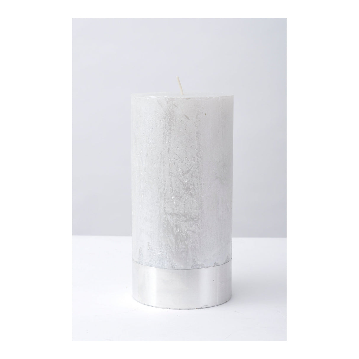 Libra Pearl Rustica Pillar Candle - 10x20cm