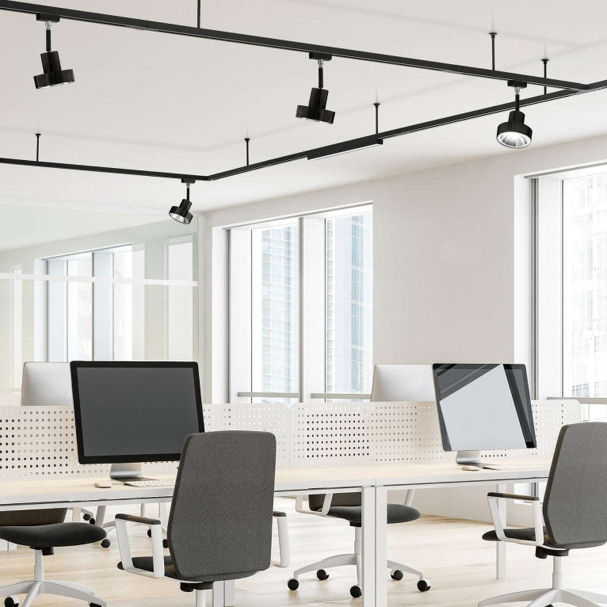 DUOline X Track Connector – Matt Black