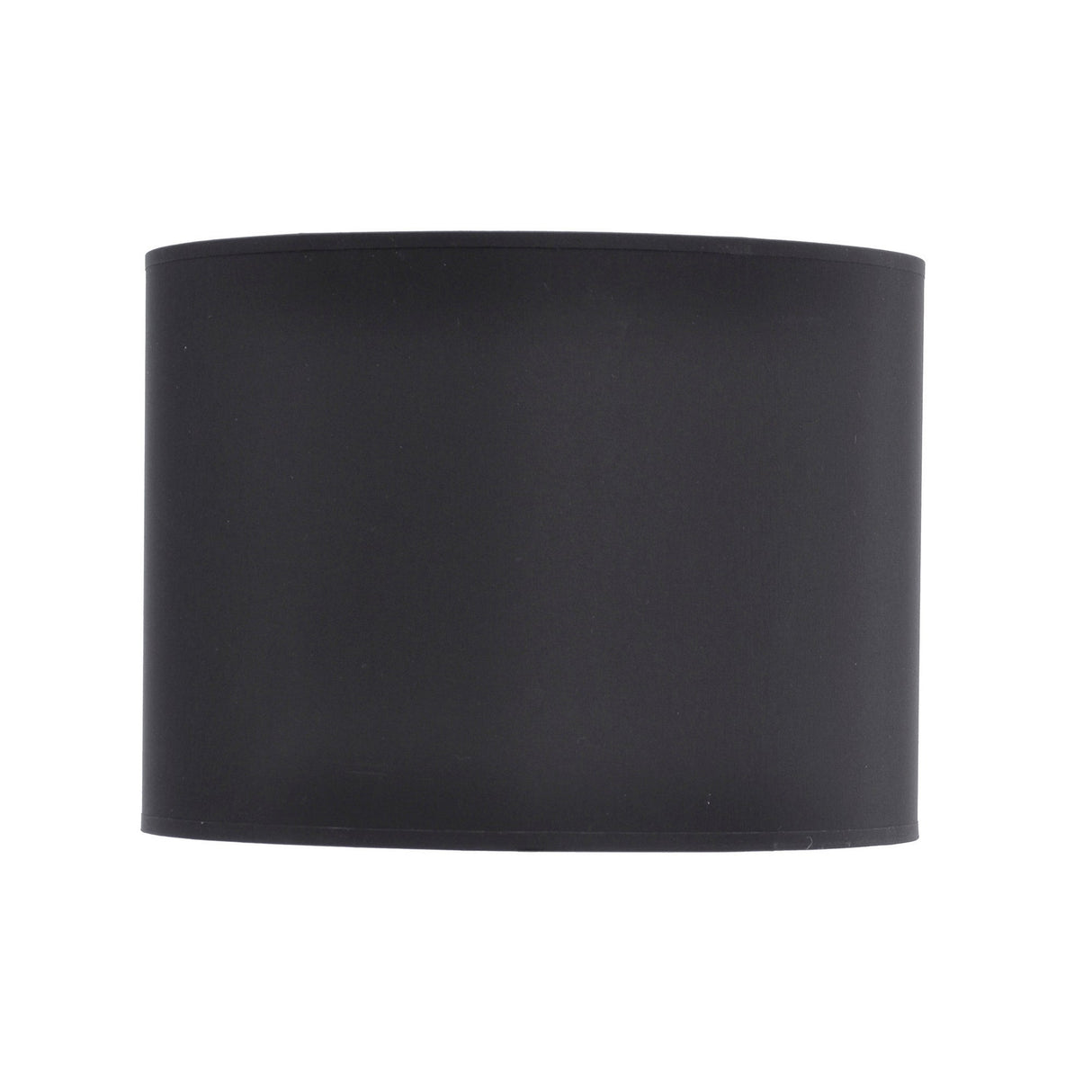 Lined Drum 16″ Lampshade - Black & Silver